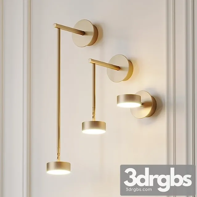 Softspot wall sconce by giopato coombes 3dsmax Download