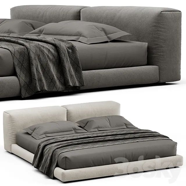 Softwall Bed 3DS Max Model