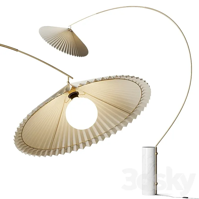 Soho Home Arc Floor Lamp 3ds Max