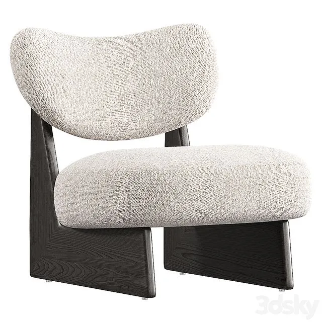 Solange Performance Boucle Chair 3dsMax Model