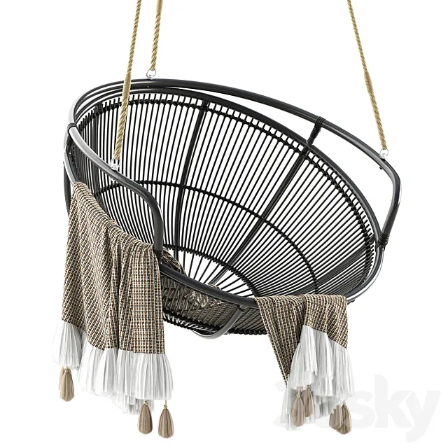 Solar Hanging Chair 3ds Max