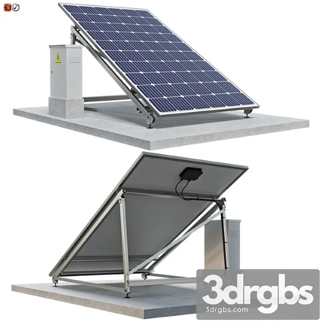 Solar panel 01 3dsmax Download