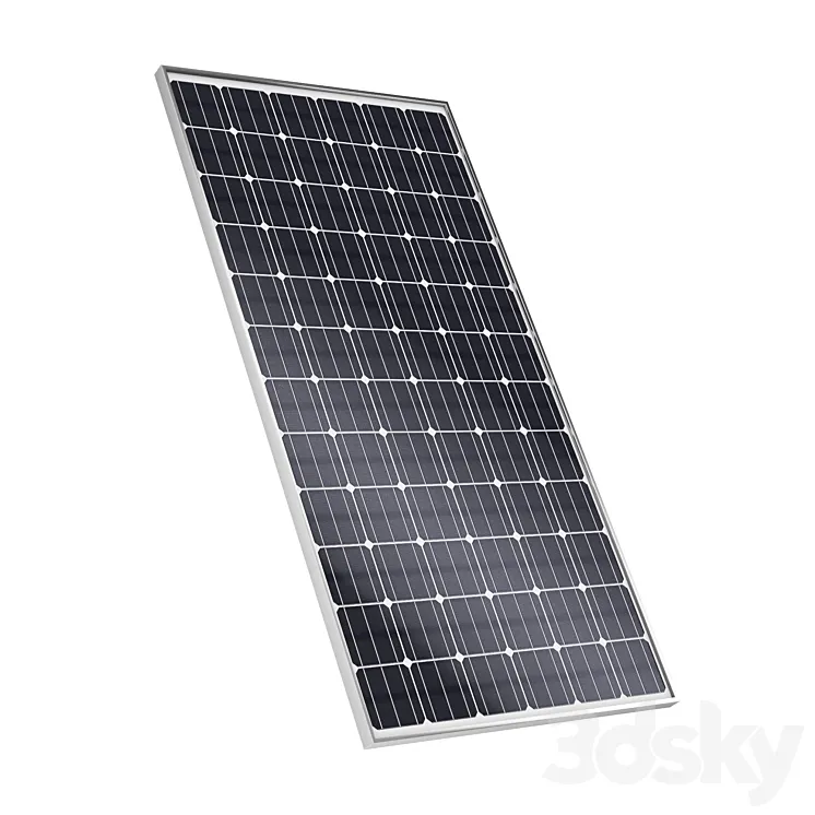 Solar Panel 3DS Max