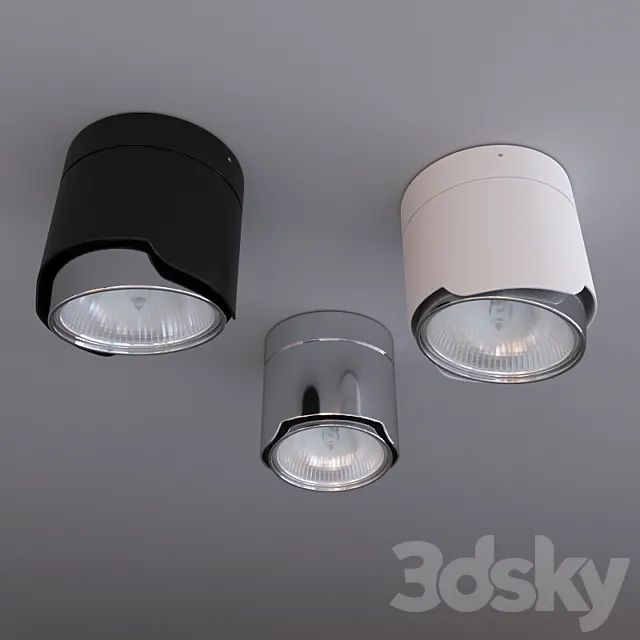 SOLID QR111 | Ceiling lamp 3DSMax File