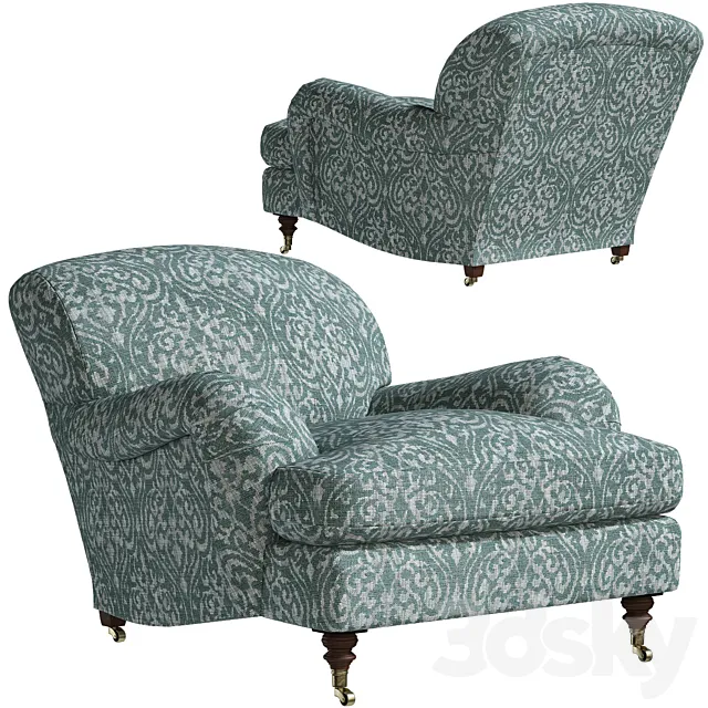 SOMERVILLE armchair 3ds Max