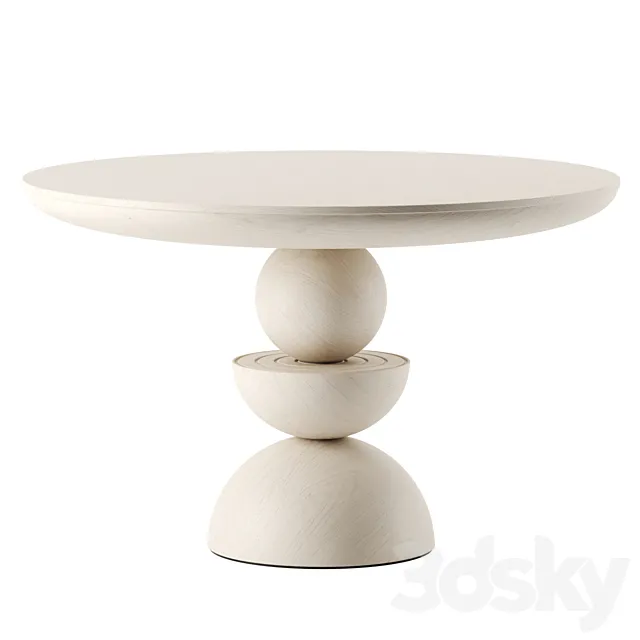 Sonali Dining Table by Anthropologie 3DSMax File