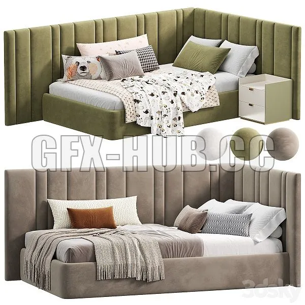 Sonata Bed by Divan24 3dsMax Model