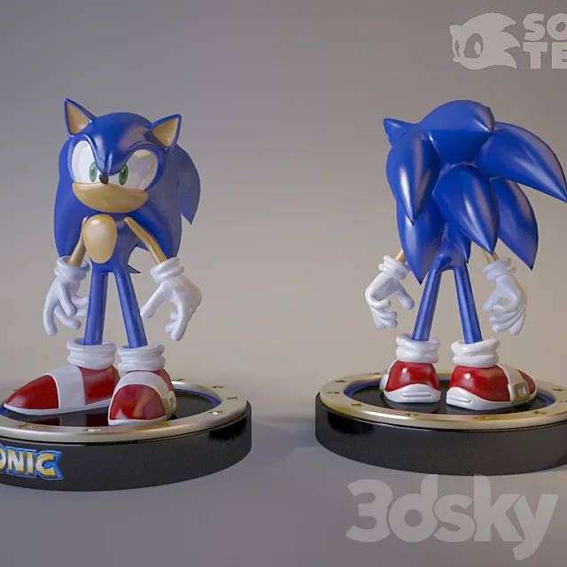 Sonic 3ds Max