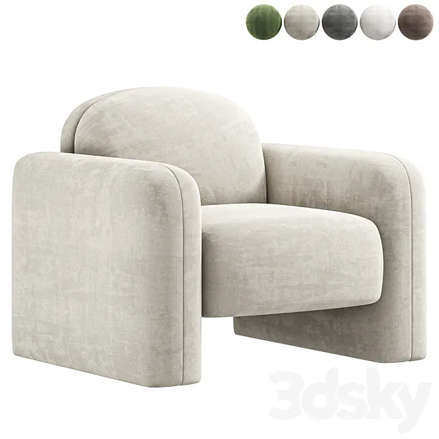 Sonoma Armchair By Vorsen 3DS Max Model