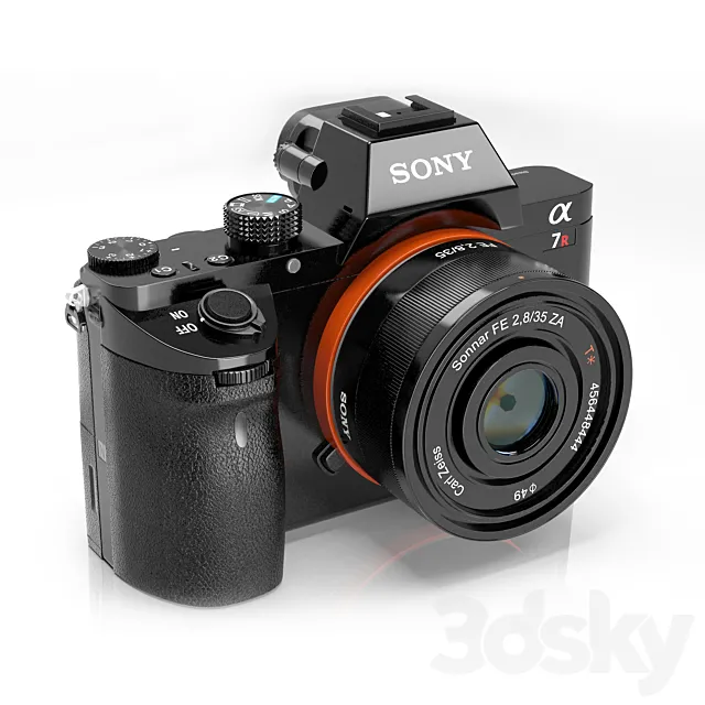 Sony A7RII 3dsMax Model