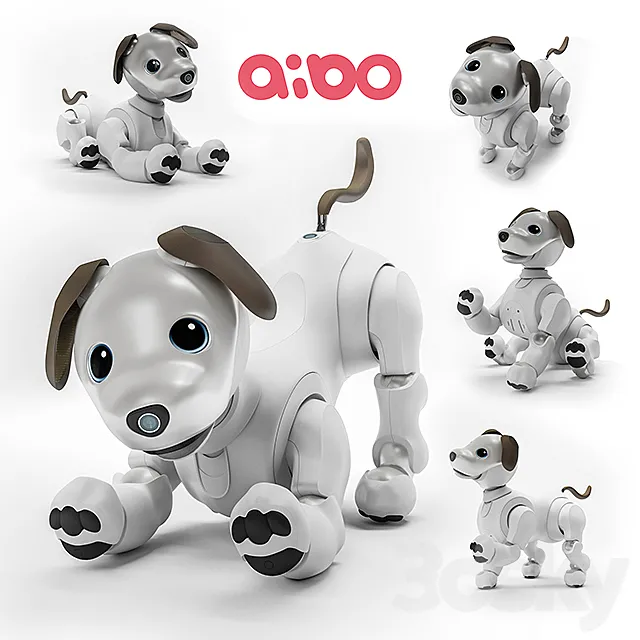 SONY Aibo 3ds Max