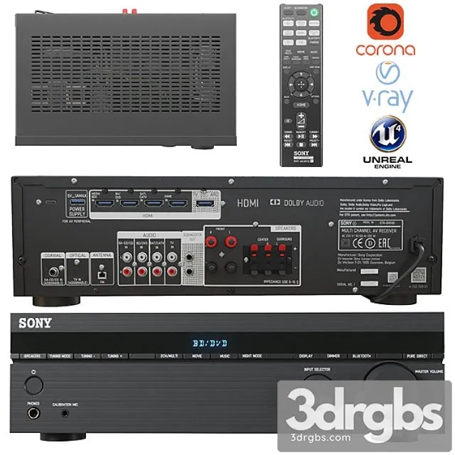 Sony av receiver str-dh590 audio system