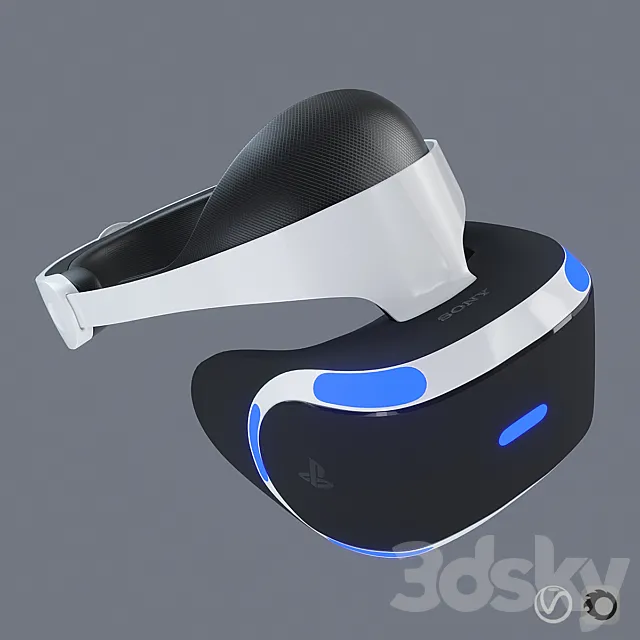 Sony Playstation VR 3ds Max