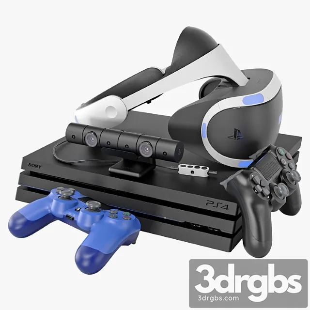 Sony PS4 pro Vr 3dsmax Download