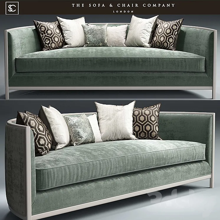Sophia sofa_Solis_The sofa and chair company 3DS Max