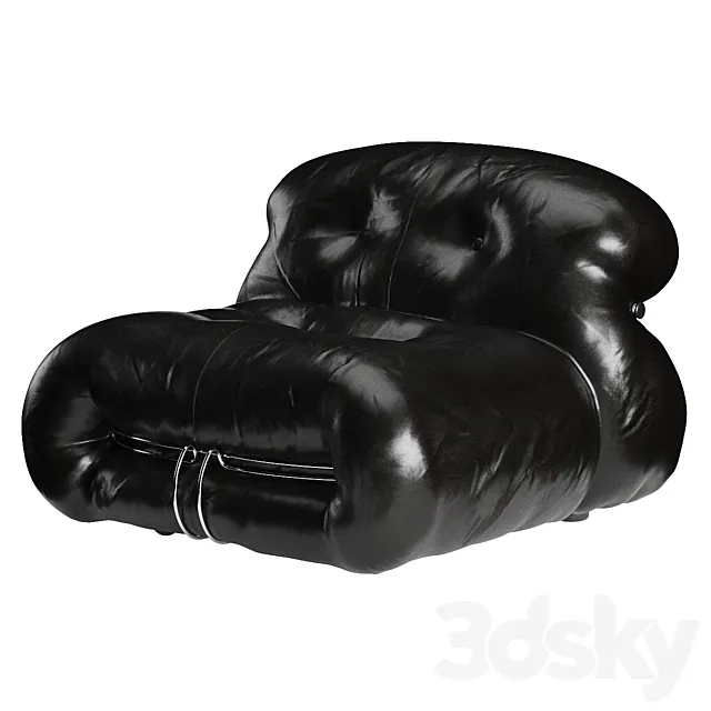 Soriana Lounge Chair by Cassina 3ds Max