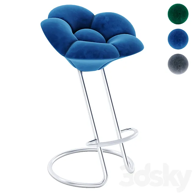 Soshun Chair by Edra 3ds Max
