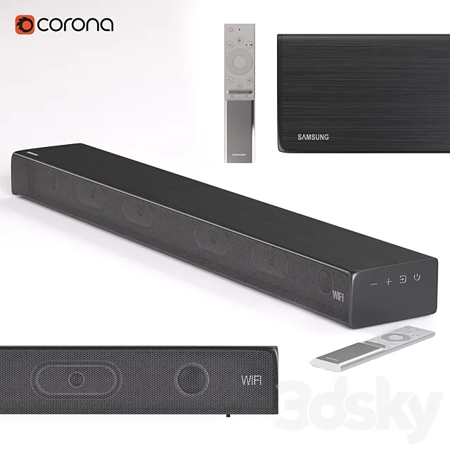 Soundbar with built-in subwoofer Samsung HW-MS550 3DS Max Model