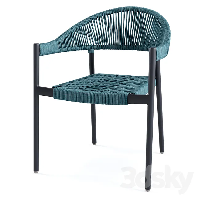 Source Furniture Skye Dining Arm Chair 3DS Max Model