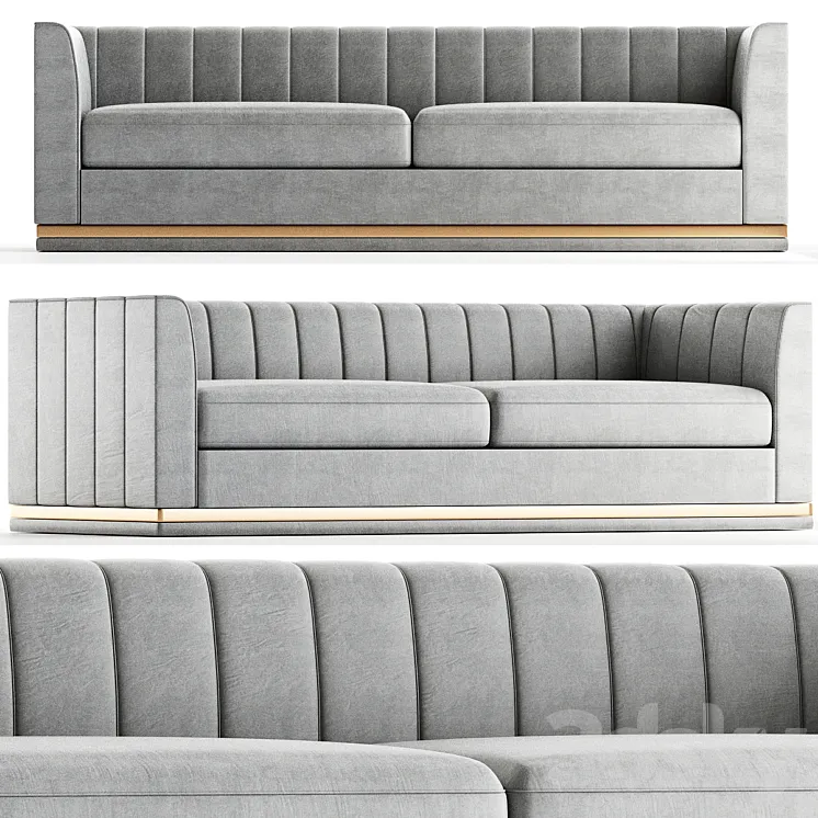 South loop sofa 3DS Max