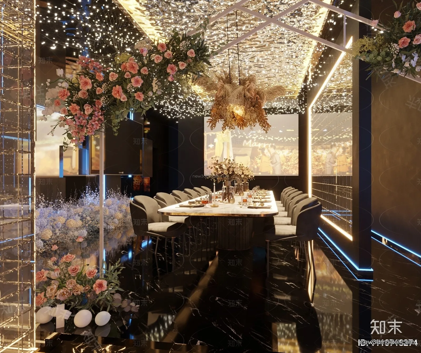 Southeast Asia Restaurant 3D Scenes – 3D Blocks – 042 – CORONA
