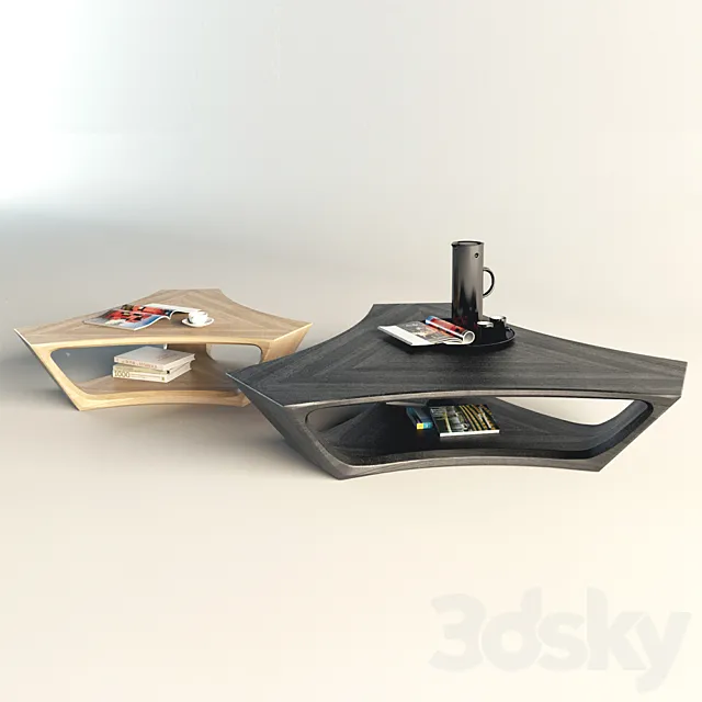 Sova Design _ Rev coffee table 3DS Max Model