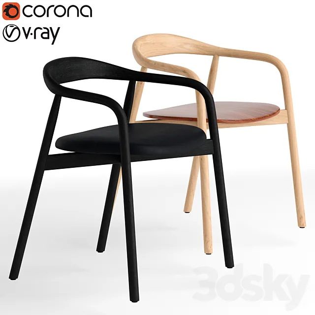 Sovet Autumn chair 3ds Max