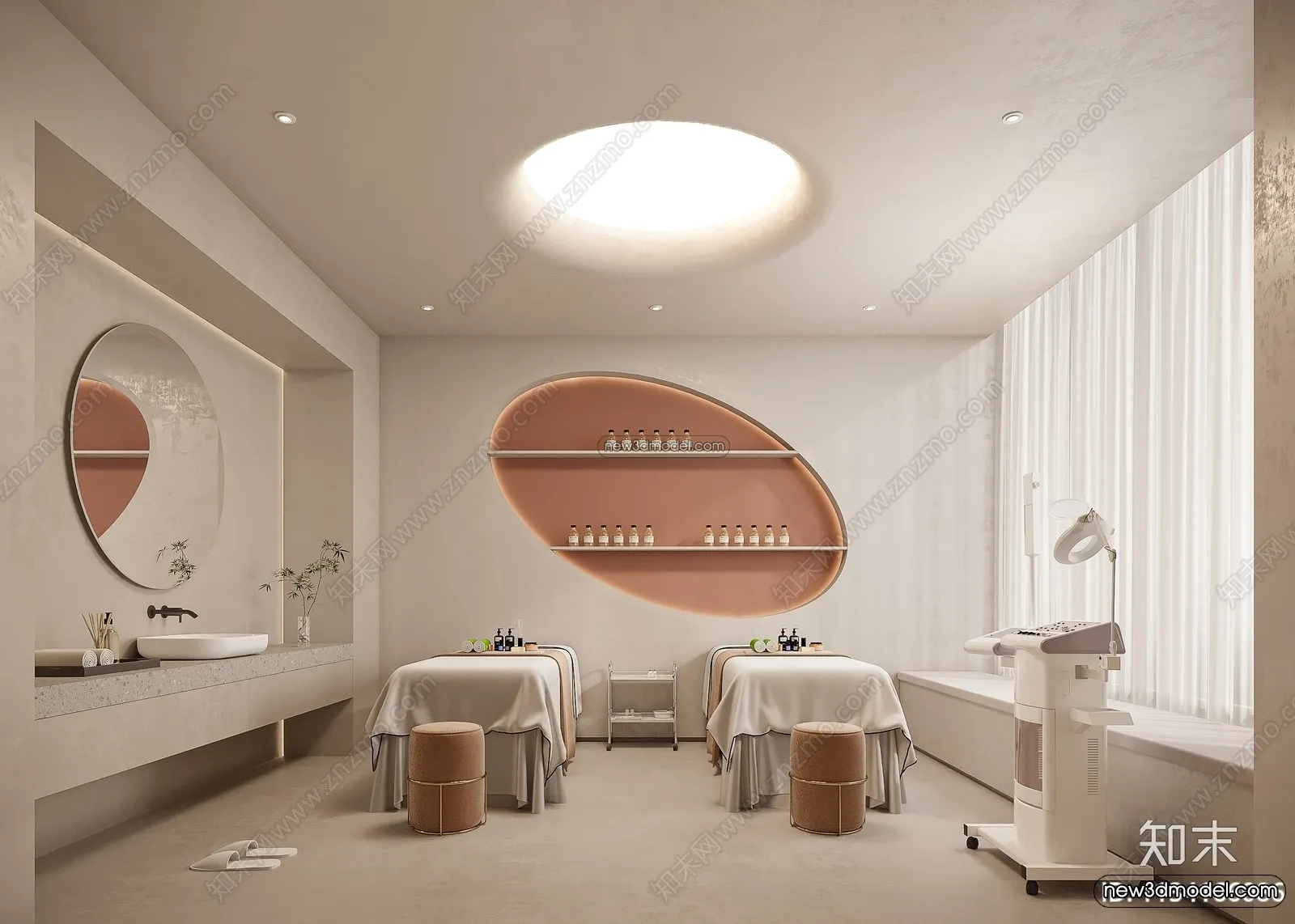 Spa And Massage – 3D Interior Scene – 3D Models – 110