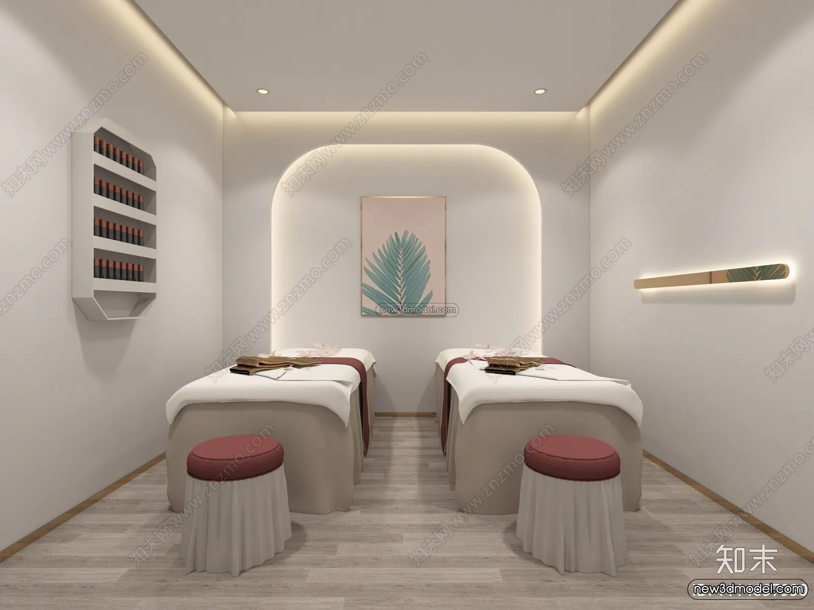 Spa And Massage – 3D Interior Scene – 3D Models – 116