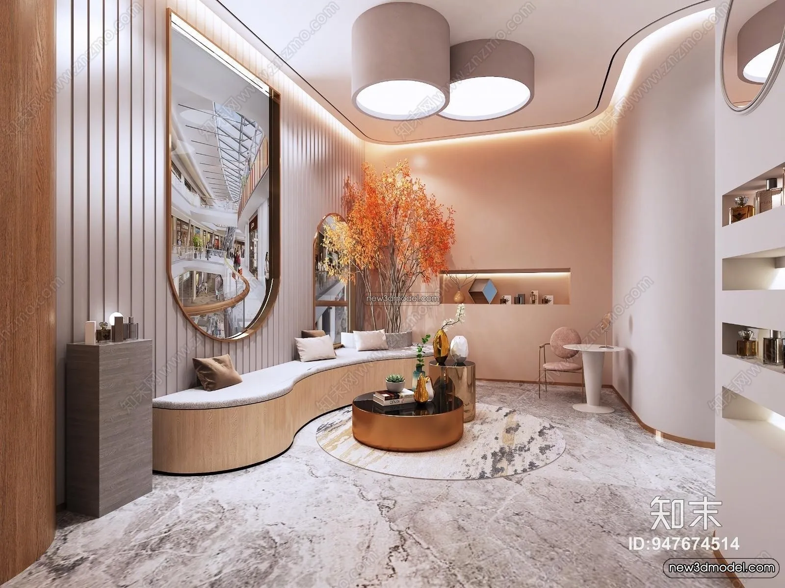 Spa And Massage – 3D Interior Scene – 3D Models – 130