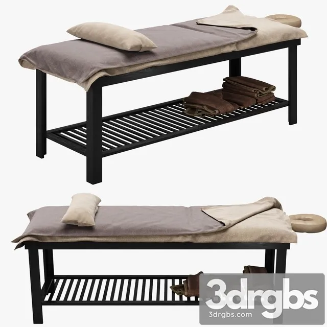 Spa Bed Massage Table 3dsmax Download
