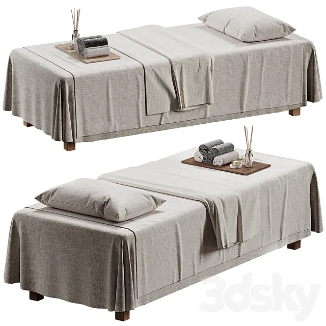 Spa Massage Table 3dsMax Model