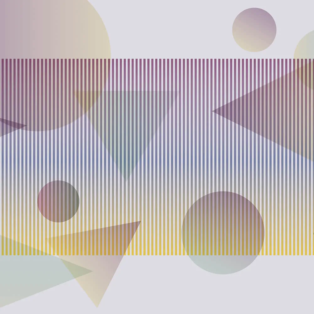 Spaghetti Wall  – Wallpaper Circles and Triangles WPN 135 3ds Max