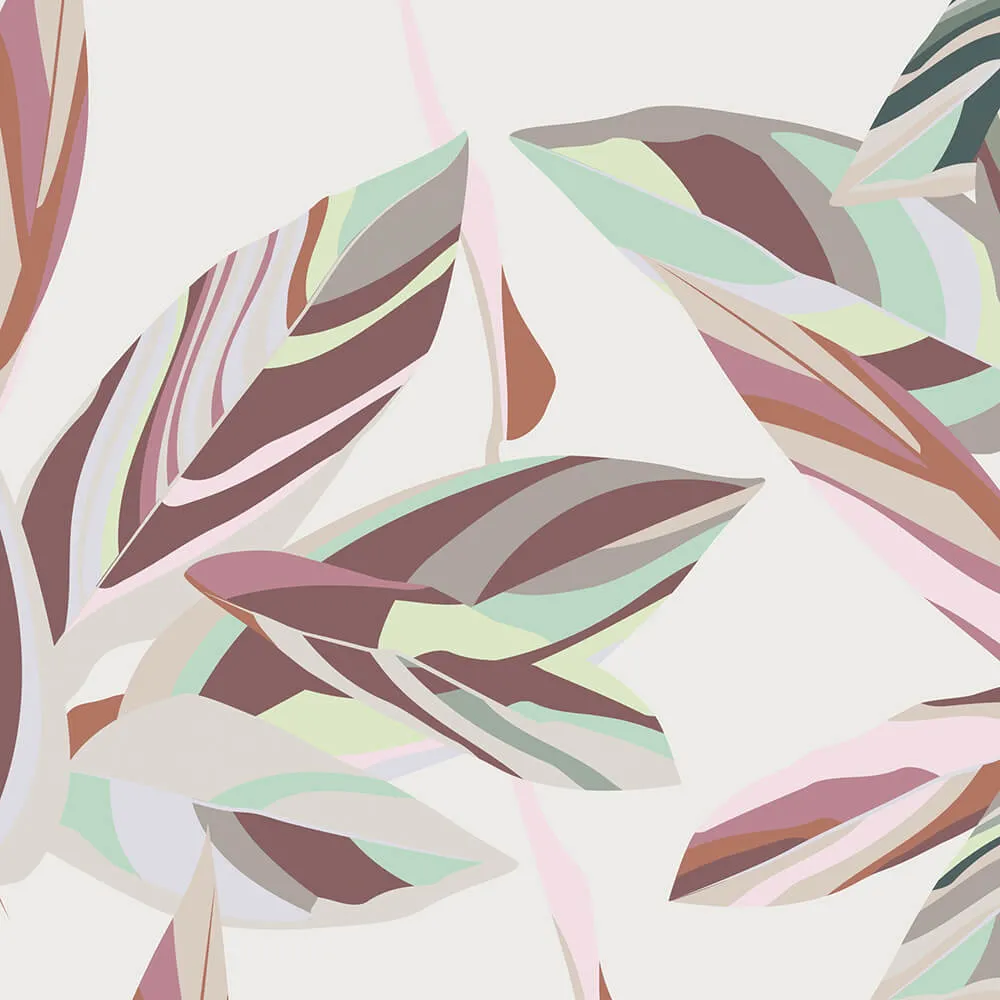 Spaghetti Wall  – Wallpaper Leaves WPN 415 3ds Max