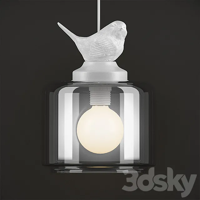 Sparrow Pendant Lamp 3DSMax File