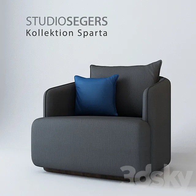 Sparta chair 3DS Max Model