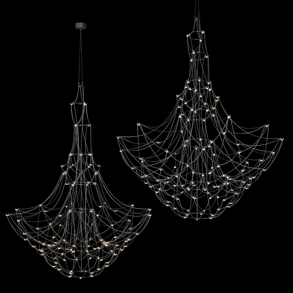SPATIAL – Chandelier Bloom 3ds Max