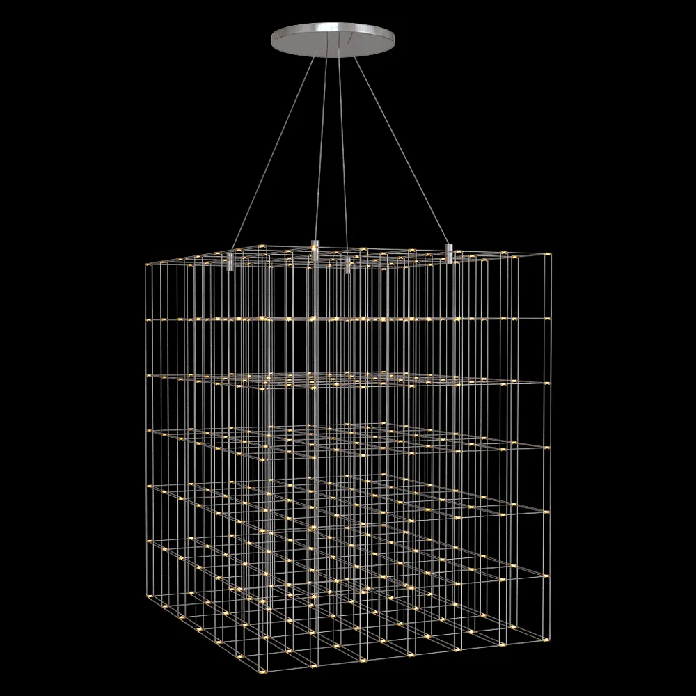 SPATIAL – Chandelier Cube 3ds Max