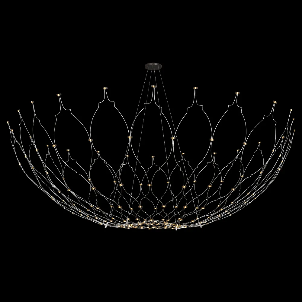 SPATIAL – Chandelier Orient 3ds Max