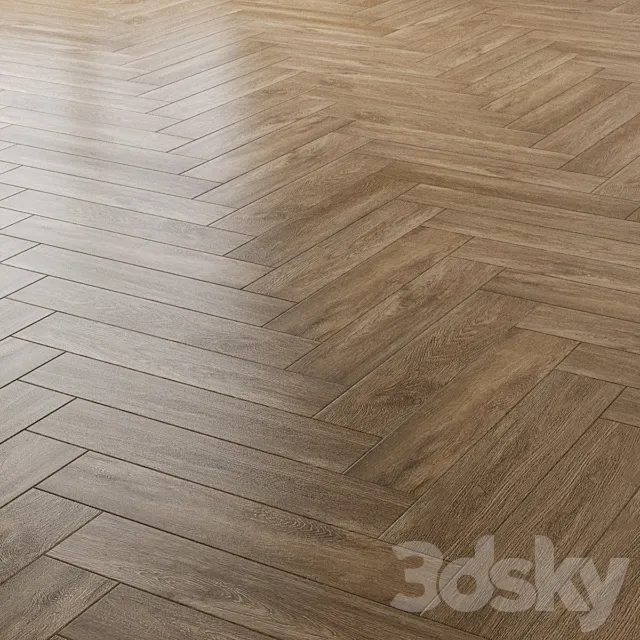 SPC laminate Alpine Floor Grand Sequoia MACADAMIA ECO 13-10 (Poly + FloorGenerator) 3ds Max