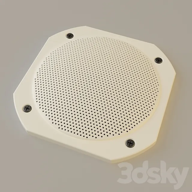 Speaker for a sauna. 3DS Max Model