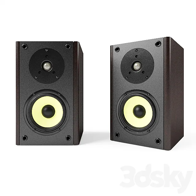 speakers 3DSMax File