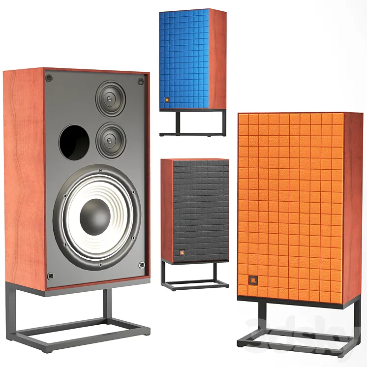 speakers-Harman-JBL 3DS Max Model