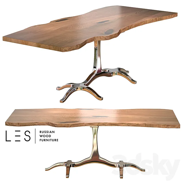 Speel Slab dining table 3DSMax File