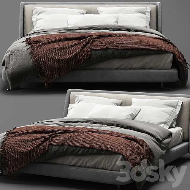 Spencer bed 3DS Max Model