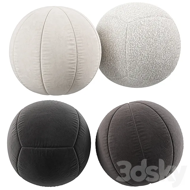 Sphere Pillow BY Etsy 3ds Max