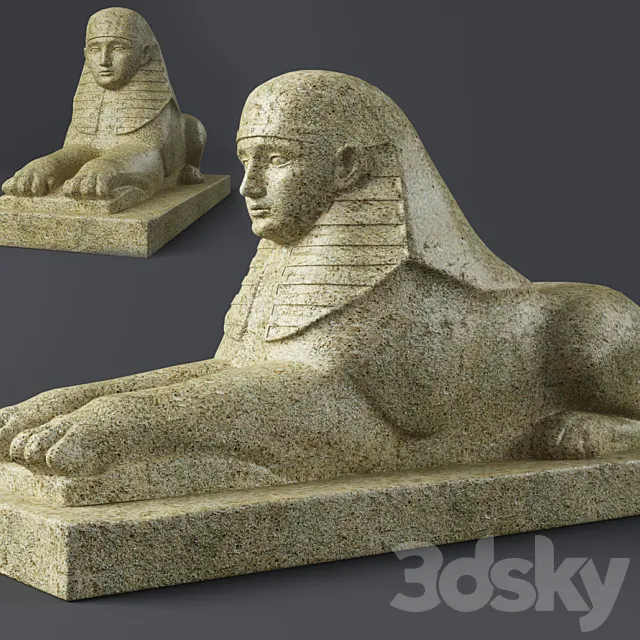 Sphinx 3DS Max Model