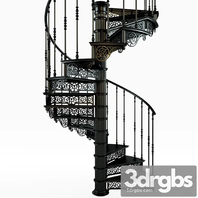 Spiral staircase 2 3dsmax Download