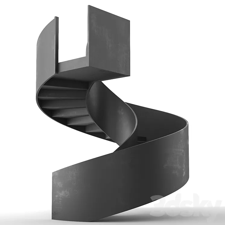 Spiral staircase 7 3DS Max Model