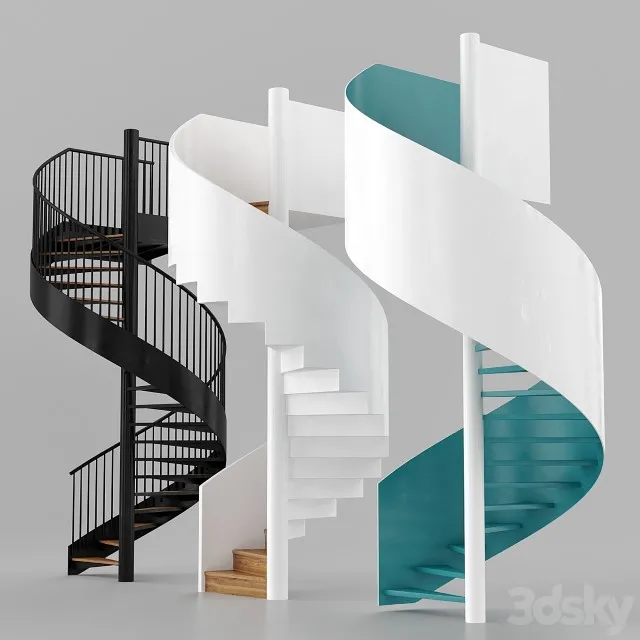 Spiral Staircases 3dsmax Download
